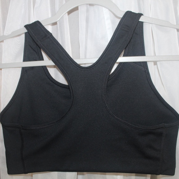 Women's Black Medium Nike Sports Bra - Picture 2 of 8